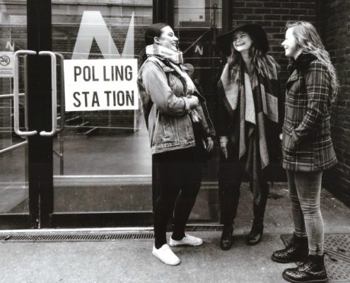 Women at the Polling Station Image: Sophie Teasdale Von Fox Productions